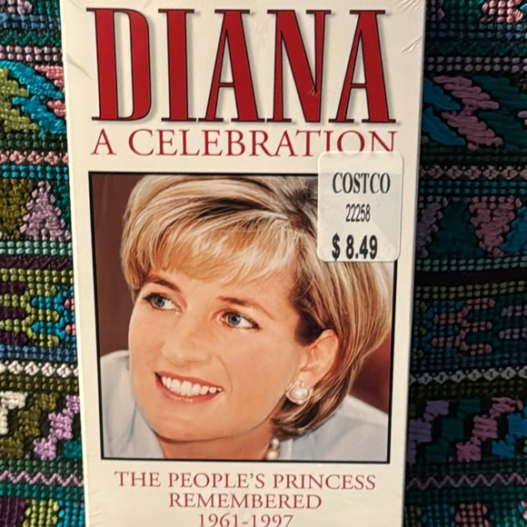 DIANA a Celebration VHS 📼 unopened, in original factory seal plastic. Princess - Picture 6 of 6